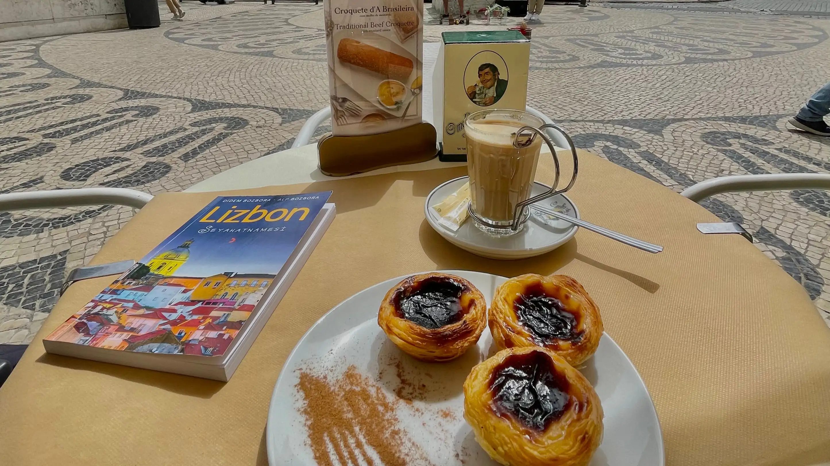 Lisbon food and drink including pastries, cafés and Portuguese dishes