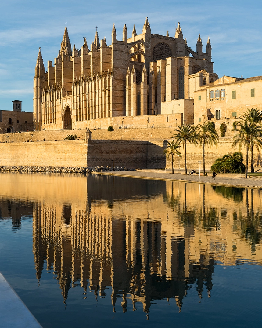 Palma city break with old town streets, cathedral views and the Mediterranean sea