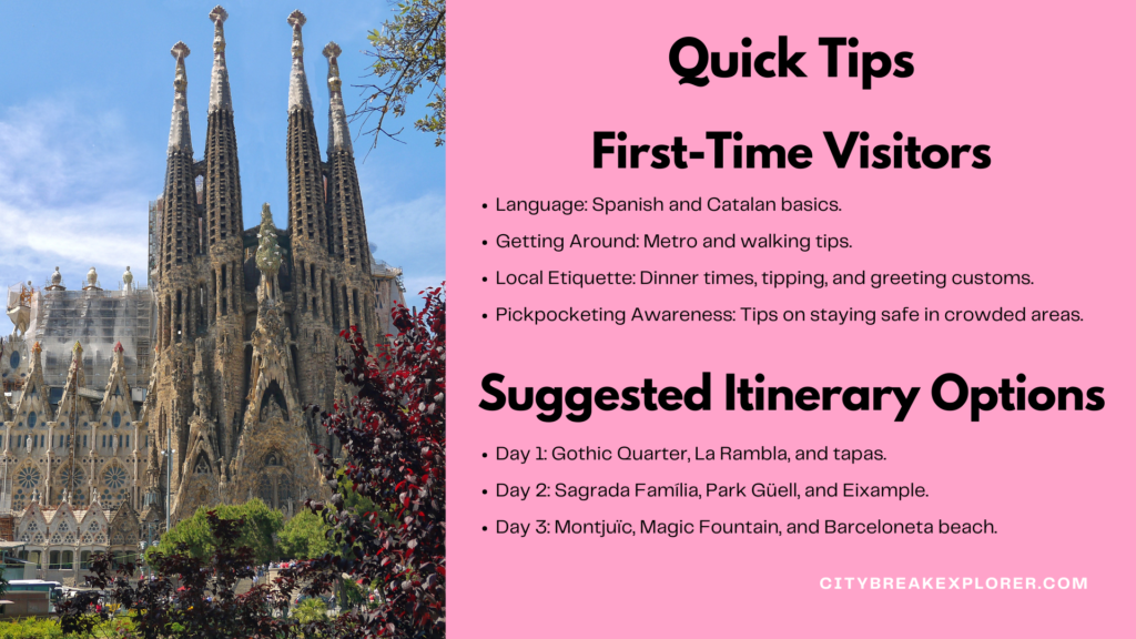 City Break Explorer Quick Tips